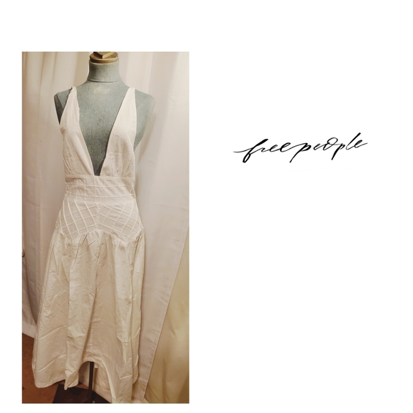 ⚠️REDUCED⬇️FREE PEOPLE QUEEN MIDI DRESS - Picture 2 of 3